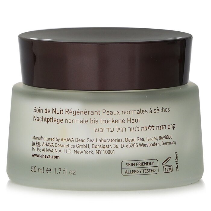 Ahava Time To Hydrate Night Replenisher (normale tot droge huid) 50 ml/1,7 oz