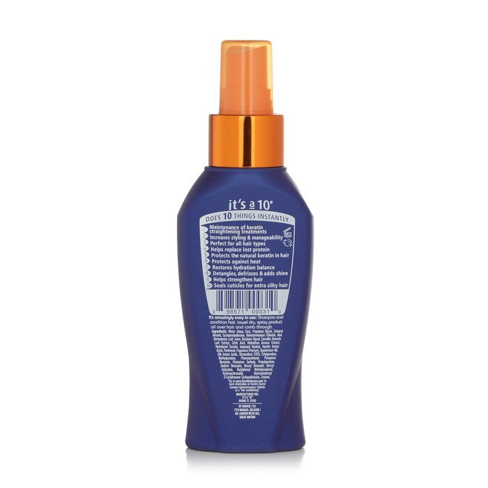 Het is een 10 Miracle Leave-In Plus Keratine 120ml