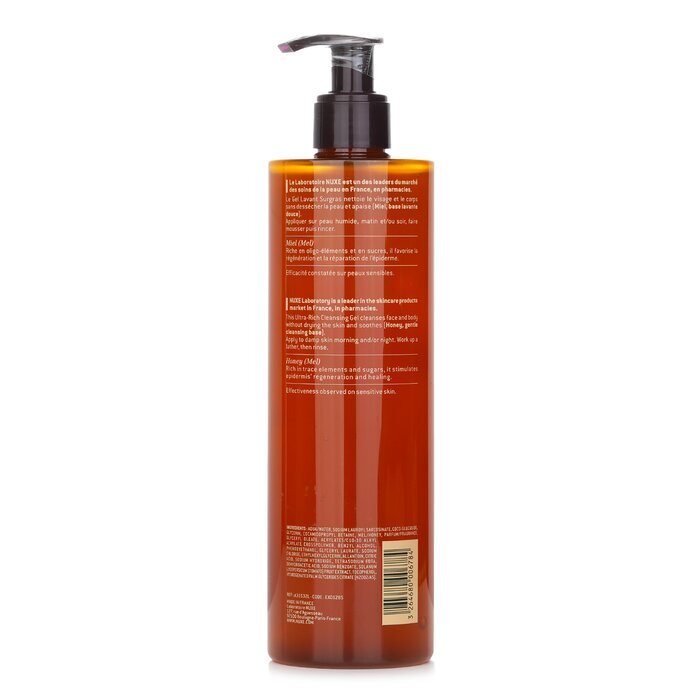 Nuxe Reve De Miel Gezicht & Lichaam Ultra-Rich Reinigingsgel (Droge & Gevoelige Huid) 400ml/13.5oz