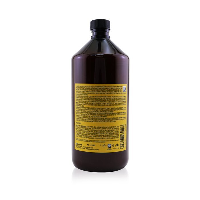 Davines Natural Tech Nourishing Shampoo (voor een gedehydrateerde hoofdhuid en droog, broos haar) 1000 ml/33,81 oz