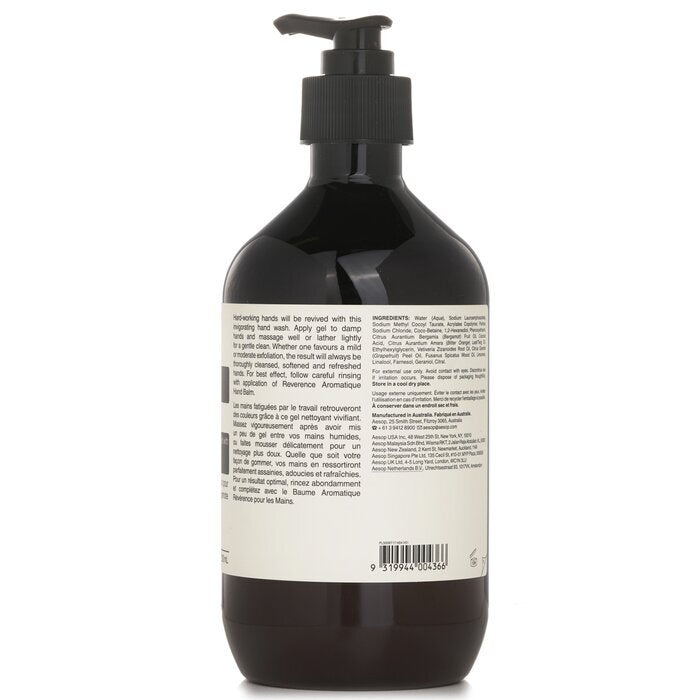 Aesop Reverence Aromatique Hand Wash 500ml