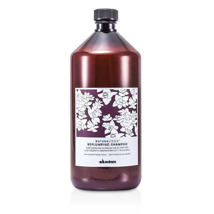 Davines Natural Tech Replumping Shampoo (voor alle haartypes) 1000 ml/33,8 oz