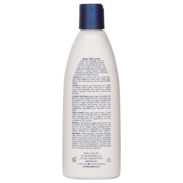 Noodle & Boo Superzachte Lotion - Voor Gezicht & Lichaam - Pasgeborenen & Baby's met een Gevoelige Huid 237ml