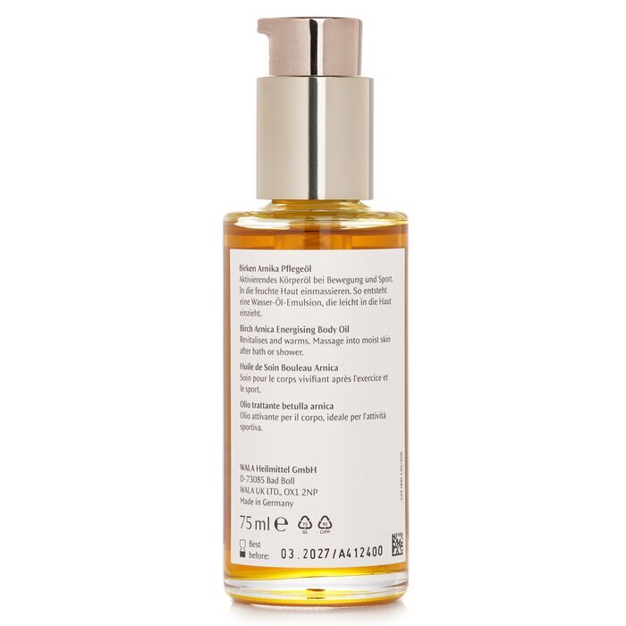 Dr. Hauschka Birch-Arnica Energising Body Oil - Revitalises & Warms 75ml