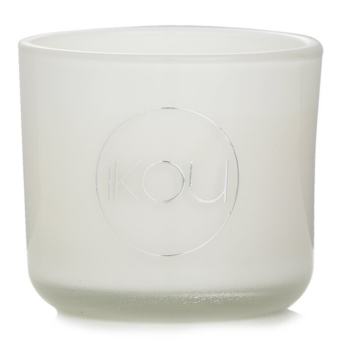 iKOU Eco-Luxury Aromacology Natuurlijke Wax Kaars Glas - Kalm (Citroengras & Limoen) 85g