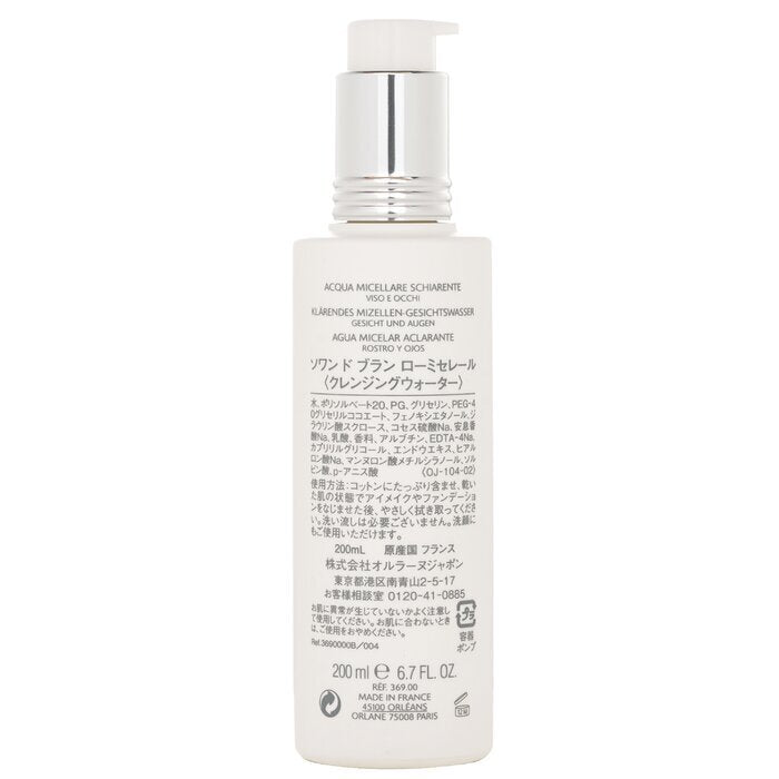 Orlane Soin De Blanc Brightening Micellar Water - Face & Eyes 200ml/6.7oz