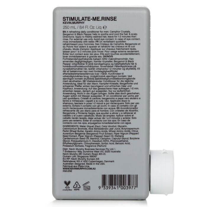 Kevin Murphy Stimulate-Me.Rinse (Stimulerende en verfrissende conditioner - voor haar en hoofdhuid) 250 ml/8,4 oz