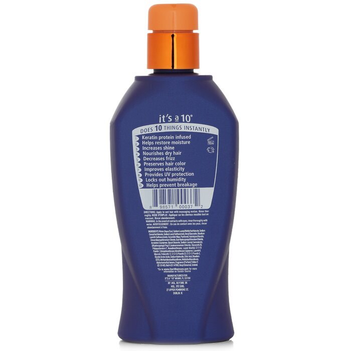 It's A 10 Miracle Shampoo Plus Keratine (Sulfaatvrij) 295,7 ml/10 oz