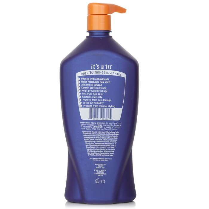 It's A 10 Miracle Shampoo Plus Keratine (Sulfaatvrij) 1000ml