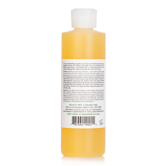 Mario Badescu AHA Botanical Body Soap - Voor alle huidtypen 236 ml/8 oz