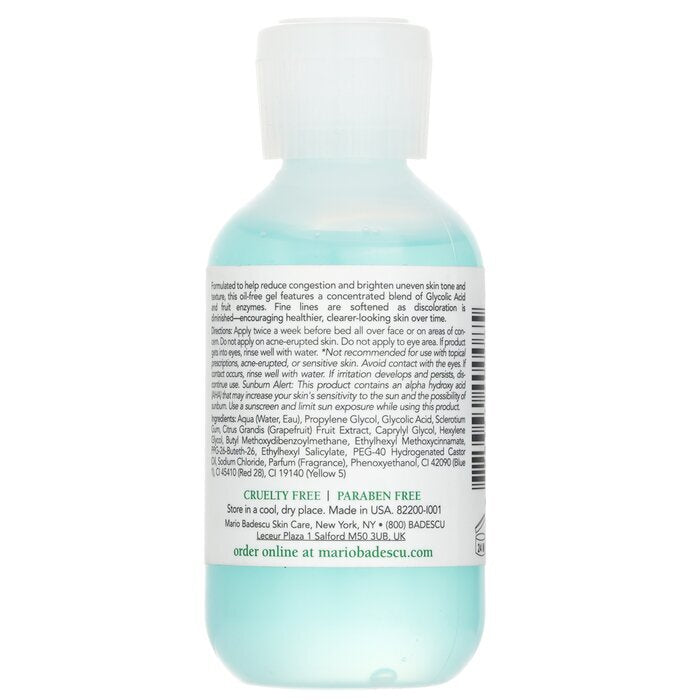 Mario Badescu Glycolic Gel - Voor gecombineerde/vette huidtypes 59 ml/2 oz