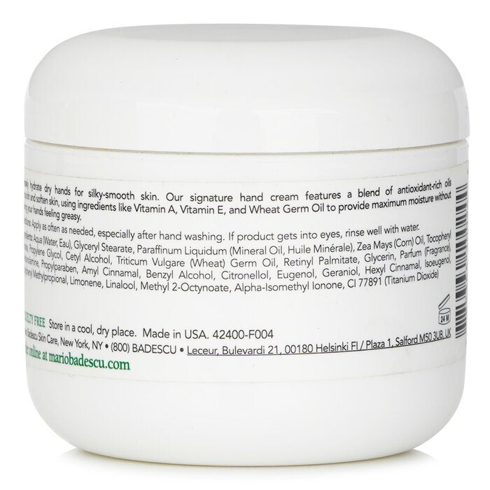 Mario Badescu Speciale Handcrème met Vitamine E - Voor Alle Huidtypen 113 g/4 oz