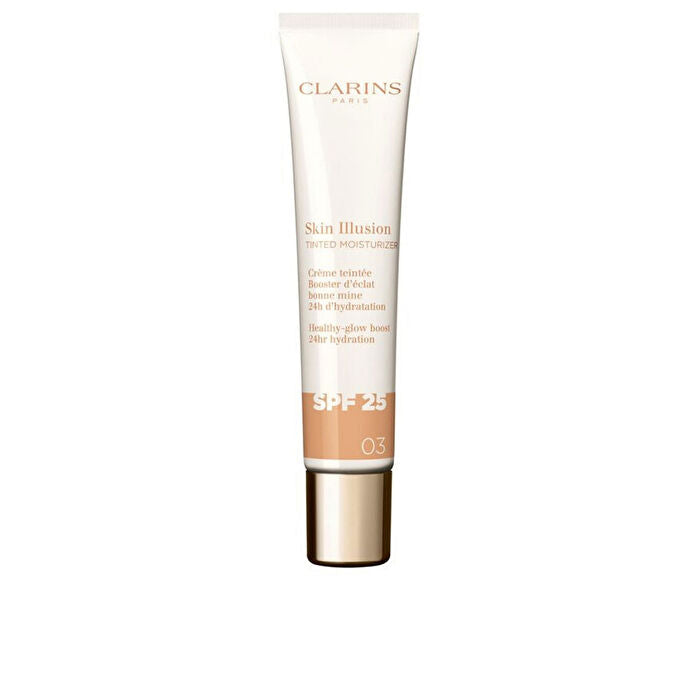 Clarins Skin Illusion Getinte Vochtinbrengende Crème SPF 25 - 3 40ml
