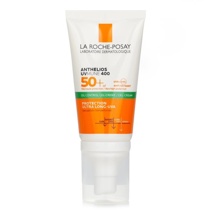 Lrp Anthelios Uvmune 400 Oil Control Gel-cream Spf50+ Anti-brilliance 50ml