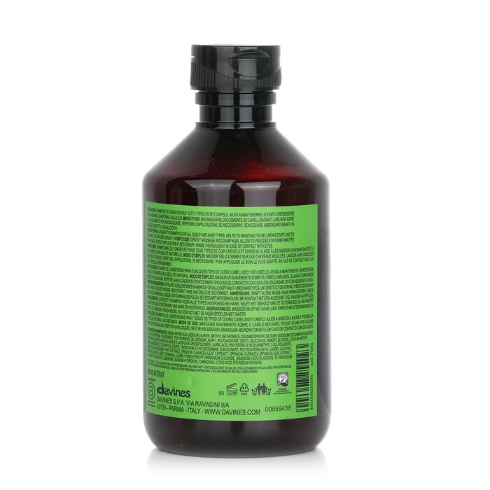 Davines Natural Tech Renewing Shampoo (voor alle hoofdhuid- en haartypes) 250 ml/8,45 oz