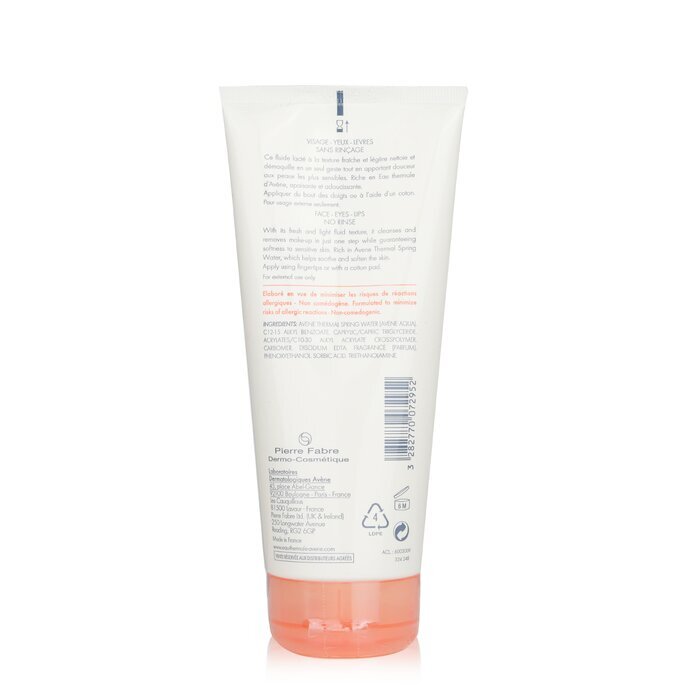 Avene 3 In 1 Make-Up Remover (Gezicht & Ogen) - Voor alle gevoelige huid 200ml