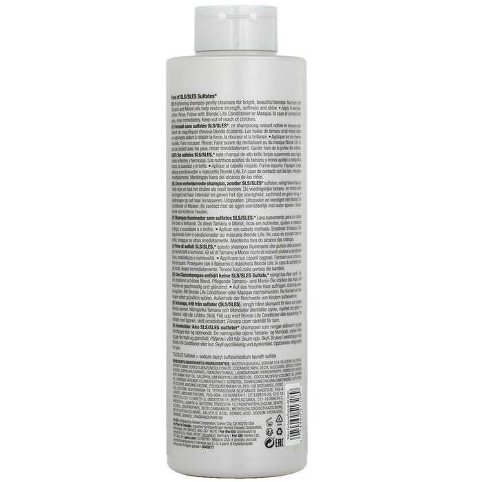 Joico Blonde Life Brightening Shampoo (Om te voeden en te verlichten) 1000ml