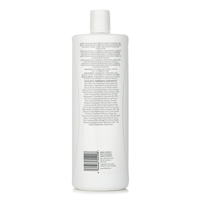 Nioxin Density System 1 Scalp Therapy Conditioner (natuurlijk haar, licht dunner wordend) 1000 ml