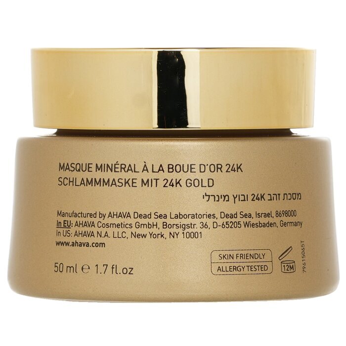 Ahava 24K Goud Mineraal Moddermasker 50ml