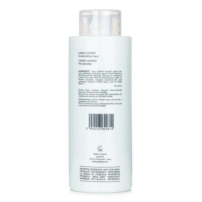 Sothys Comfort Lotion - Voor de gevoelige huid (salonformaat) 500 ml