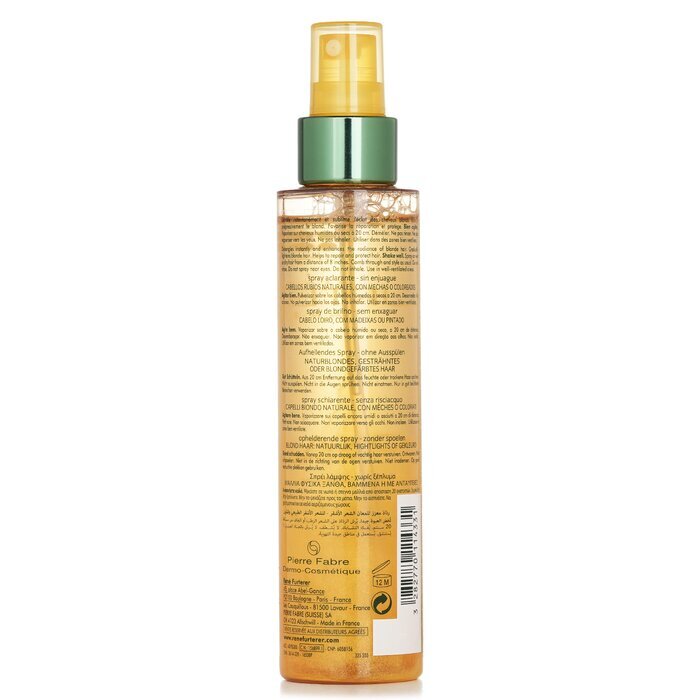 Rene Furterer Okara Blond Blonde Radiance Ritual Brightening Spray (Natuurlijk, gehighlight of gekleurd blond haar) 150 ml/5 oz