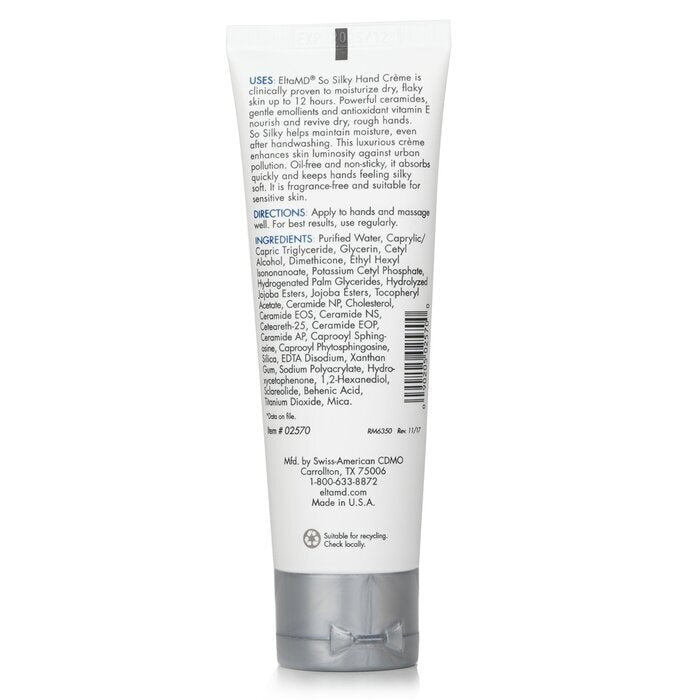 EltaMD So Silky Handcrème 85g/3oz