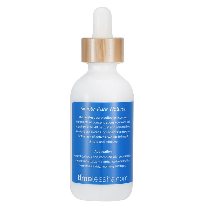Tijdloze huidverzorging puur hyaluronzuur serum 60ml/2oz