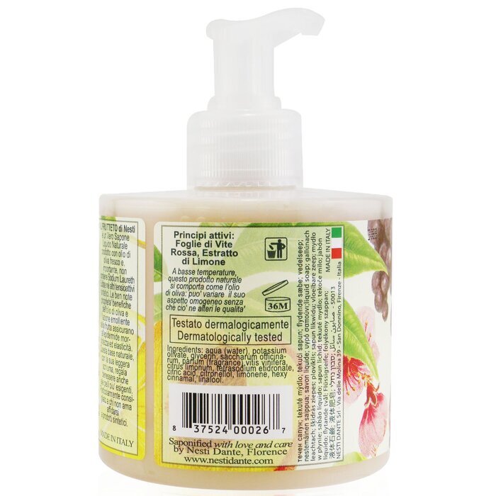 Nesti Dante natuurlijke vloeibare zeep - Il Frutteto vloeibare zeep 300 ml/10,2 oz