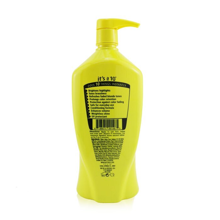 It's A 10 Miracle Brightening Shampoo (voor blondines) 1000 ml/33,8 oz
