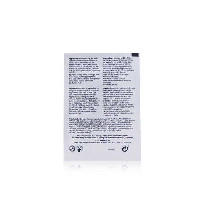 WONDERSTRIPES Instant Glow Hydrogel Oogpads 5x2 pads
