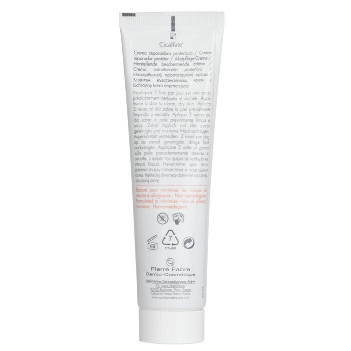 Avene Cicalfate+ Herstellende Beschermende Crème - Voor Gevoelige Geïrriteerde Huid 100ml