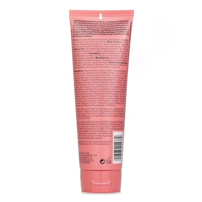 Aveda Nutriplenish Conditioner - # Lichte Vochtinbrengende Conditioner 250ml/8.5oz