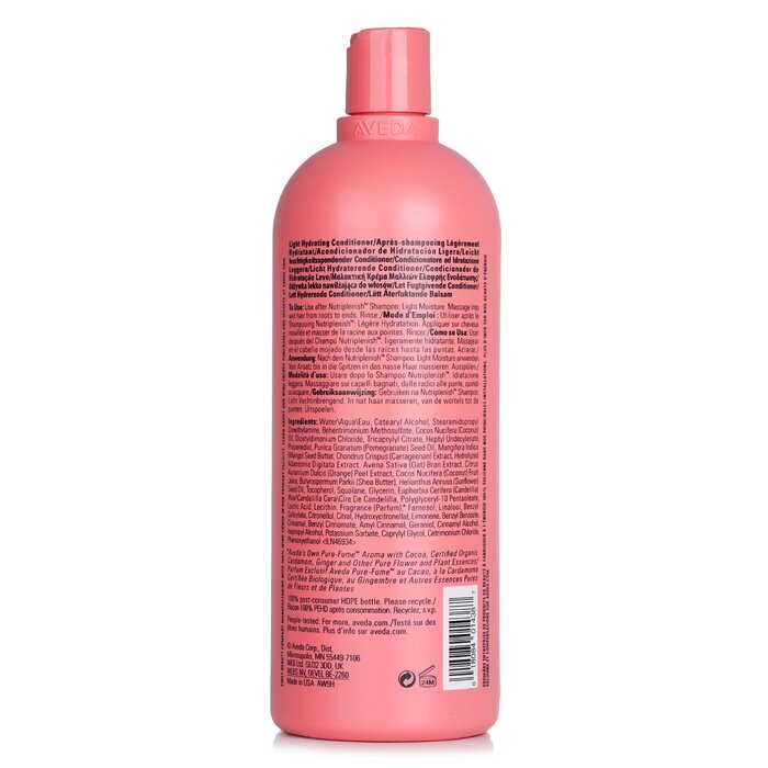Aveda Nutriplenish Conditioner - # Lichte Vochtinbrengende Conditioner 1000ml/33.8oz