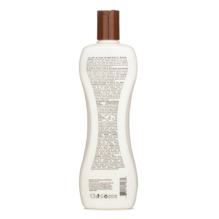 BioSilk Silk Therapy met kokosolie hydraterende conditioner 355 ml/12 oz