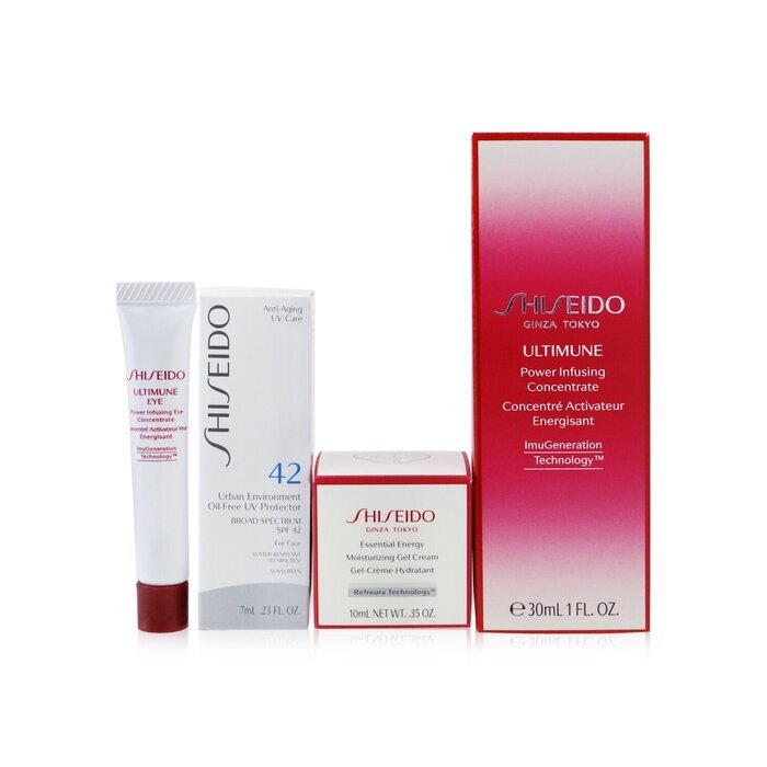 Shiseido Ultimate Hydraterende Glow Set 4 stuks