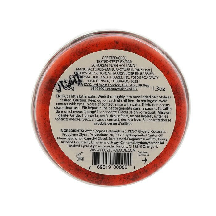 Reuzel Rode Pomade (Wateroplosbaar, Hoogglans) 35g