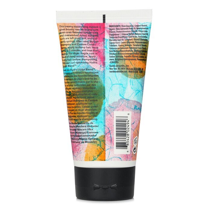 Bumble and Bumble Bb. Curl Butter Mask (voor weelderige, gehydrateerde, volle krullen) 150 ml/5 oz