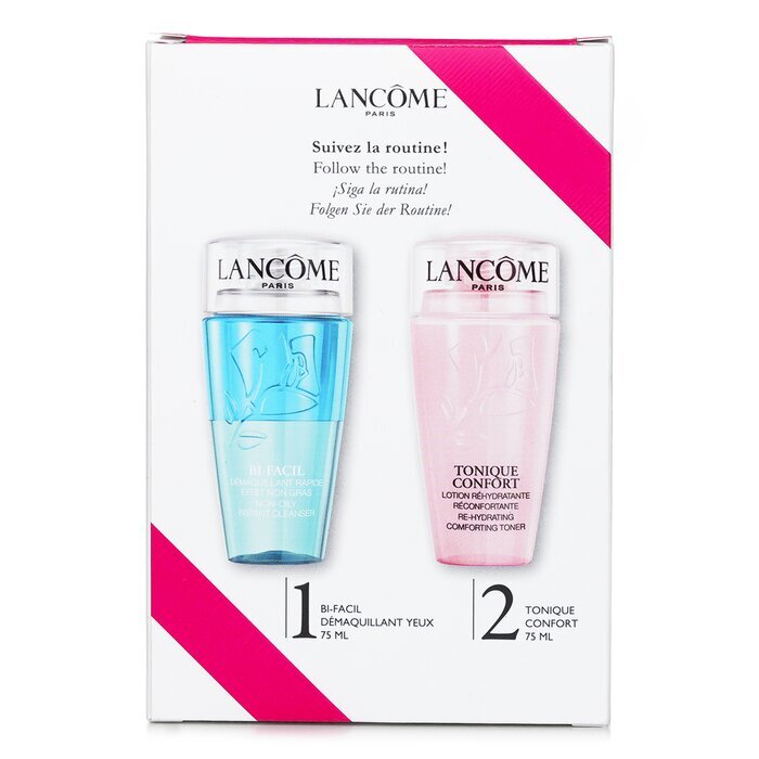 Lancome Mijn Reinigende Must-Haves Set: Bi-Facil 75ml + Confort Tonique 75ml 2 stuks