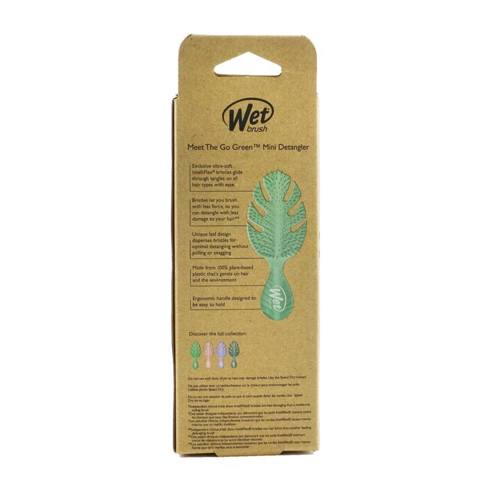 Wet Brush Go Green Mini Detangler - Groen 1st