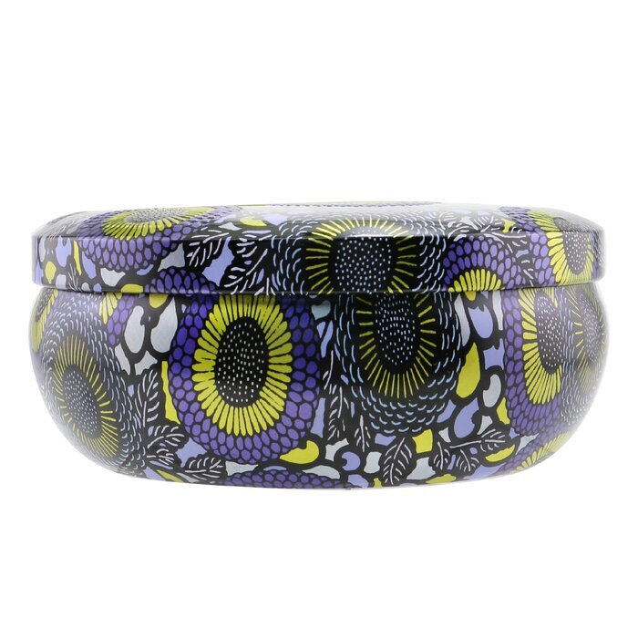 Voluspa 3-lont decoratieve blikkaars - Appelblauwe klaver 340 g/12 oz