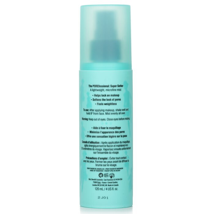 Benefit The Porefessional Super Setter Langdurige Make-up Fixeerspray 120ml/4oz
