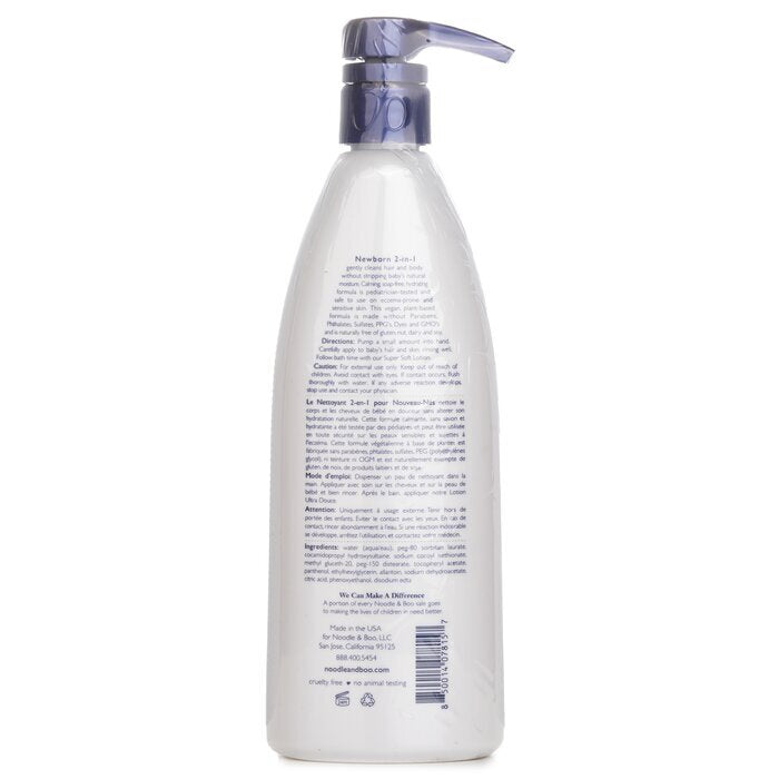 Noodle & Boo Newborn 2-in-1 Haar- en Lichaamswas - Geurvrij 473 ml