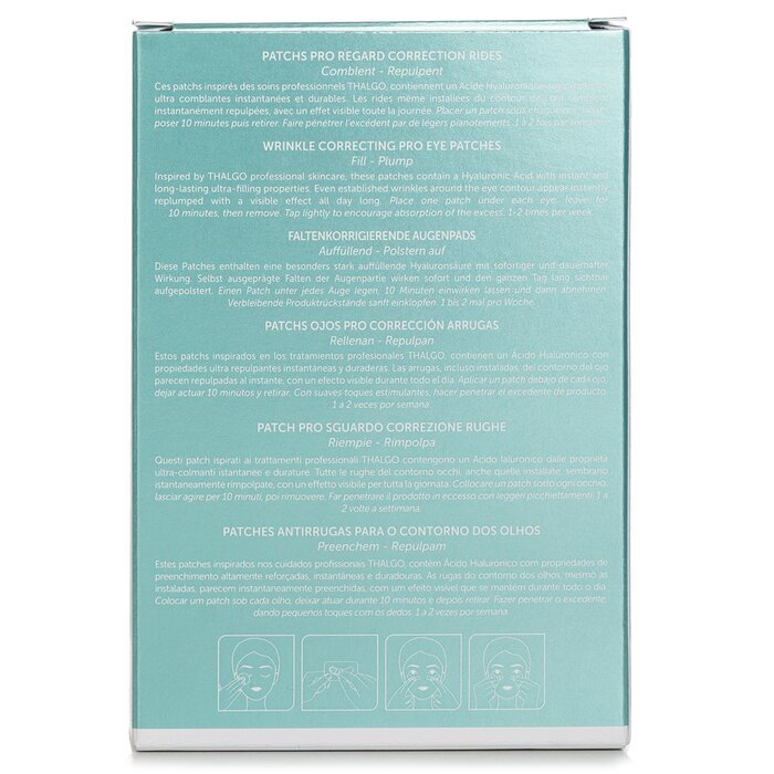 Thalgo Hyalu-Procollagene Rimpelcorrigerende Pro Oogpleisters 8x2 pleisters
