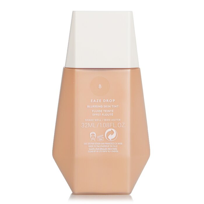 Fenty Beauty by Rihanna Eaze Drop Blurring Skin Tint - 8 (Licht Medium Met Warme Ondertonen) 32ml