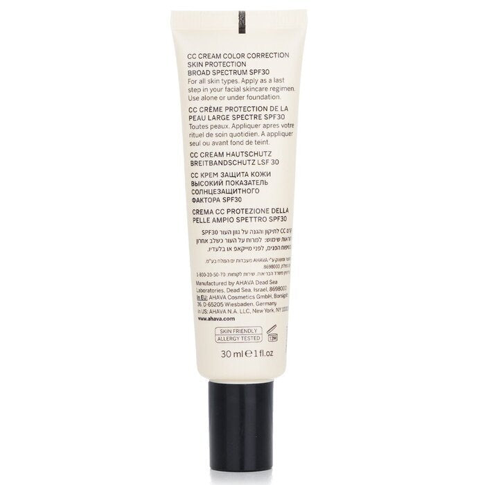 Ahava CC Cream Kleurcorrectie SPF 30 30ml