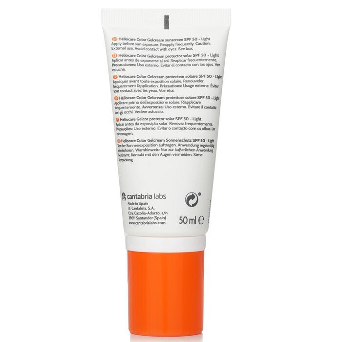 Heliocare by Cantabria Labs Heliocare Color Gelcream SPF50 - Light 50ml