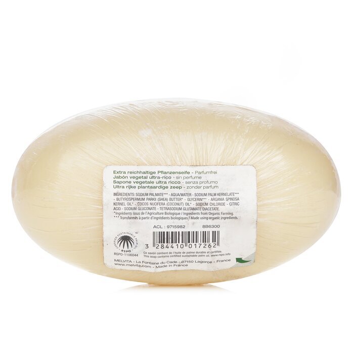 Melvita Extra Rijke Zeep met Arganolie - Geurvrij 150ml/5.29oz