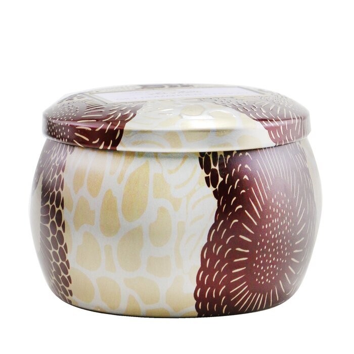 Voluspa Mini Tin Candle - Vergulde Pomander & Hinoki 113g/4oz