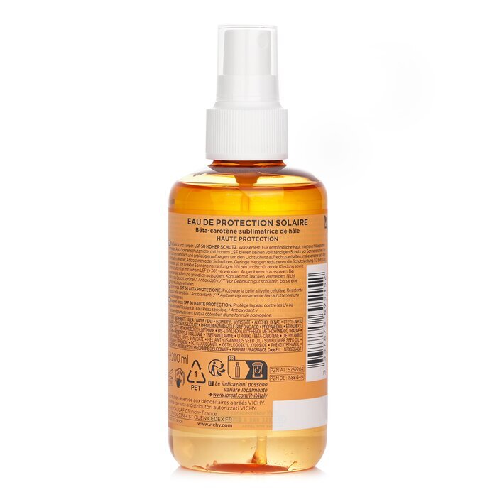 Vichy Capital Soleil Enhanced Tan Zonnebeschermende Waterspray SPF 50 200ml