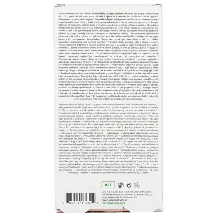 Mario Badescu Droogpleister - Voor alle huidtypen 60patches